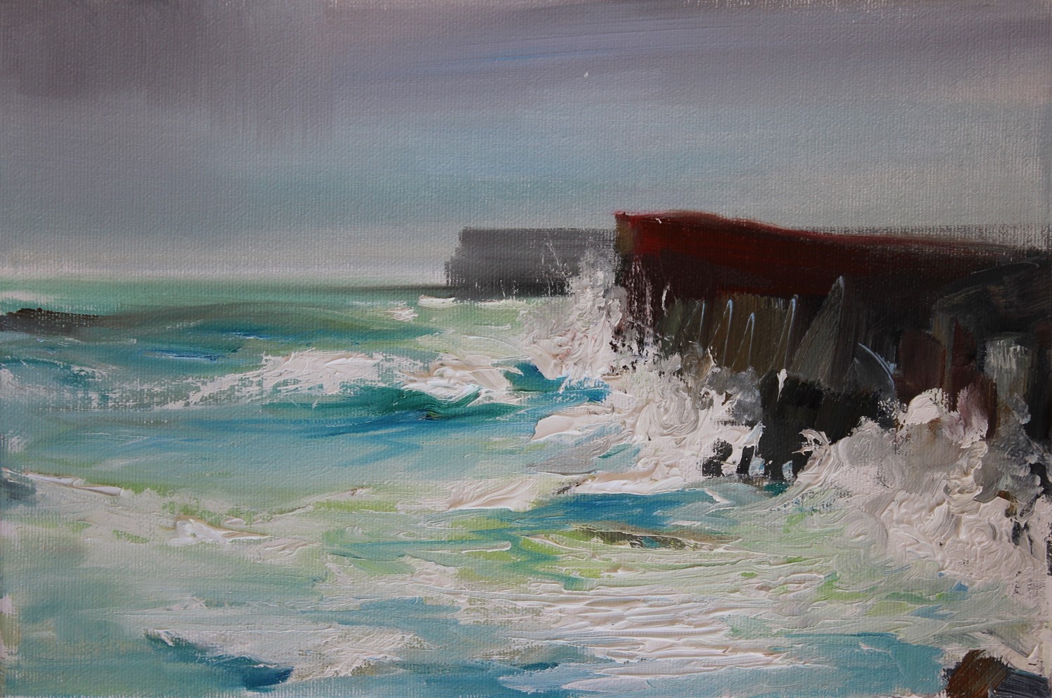 'Coastal Cliff Walk' by artist Rosanne Barr
